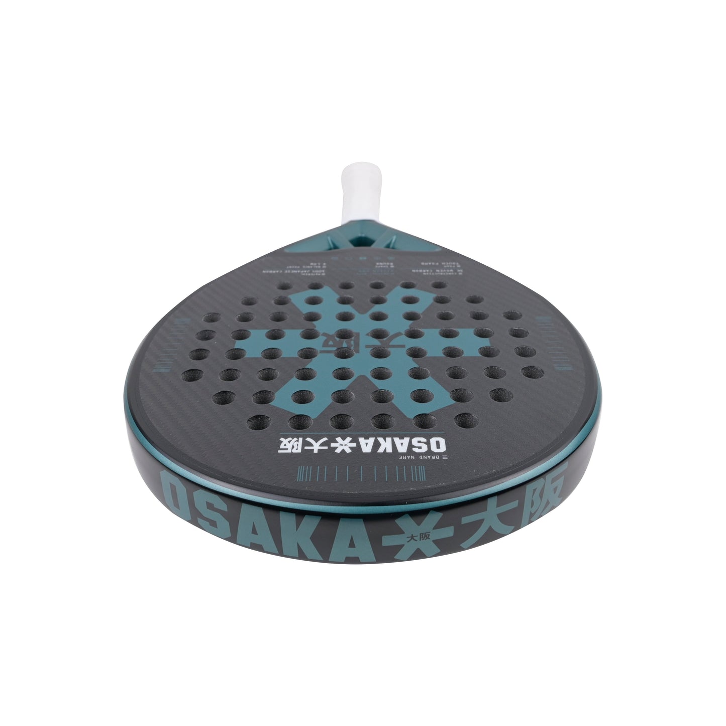Osaka Vision Pro Padel Racket - Control | Transformative Teal - View 4