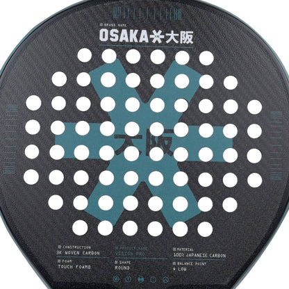 Osaka Vision Pro Padel Racket - Control | Transformative Teal - View 6
