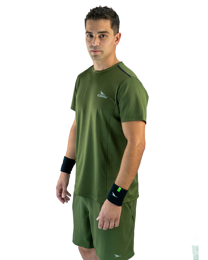 Men's Premium T-Shirt Olive Green - View 4