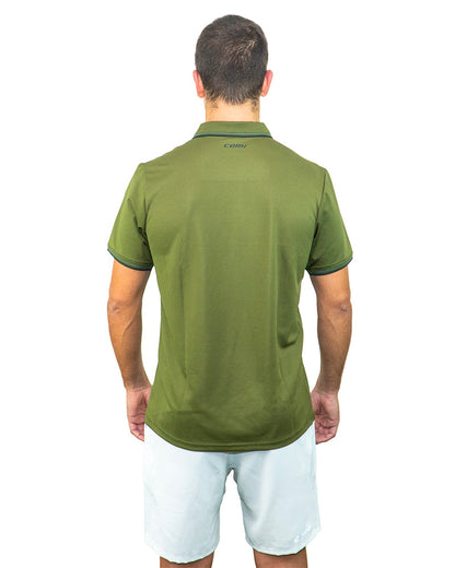 Men's Premium Polo Olive Green - View 2