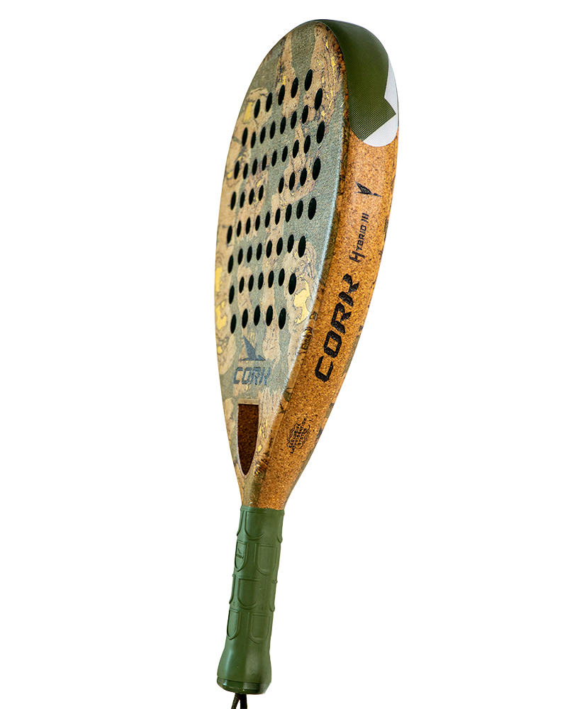 Cork Padel Racket Supreme Hybrid III + FREE Thermobag - View 2