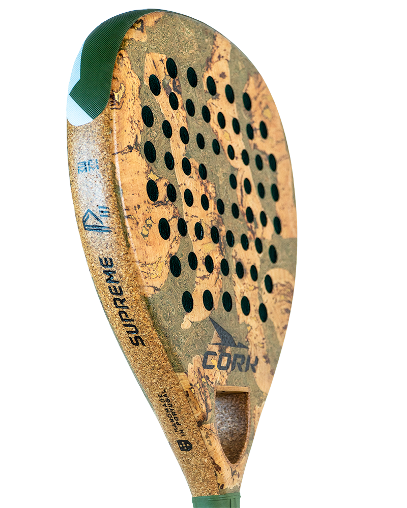 Cork Padel Racket Supreme Power III + FREE Thermobag - View 4