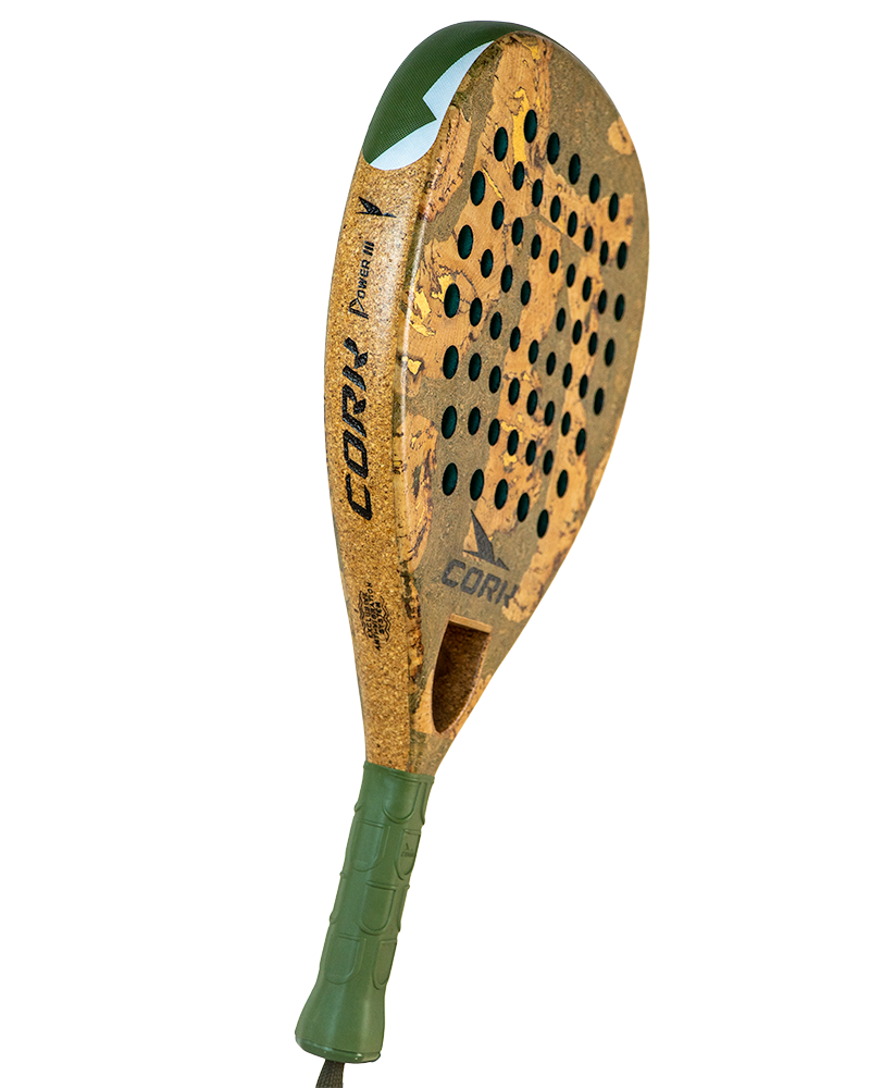 Cork Padel Racket Supreme Power III + FREE Thermobag - View 2