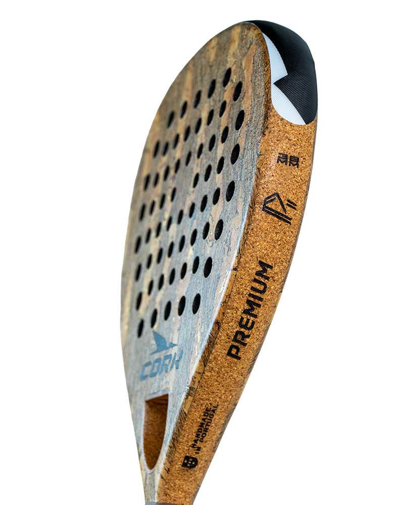 Cork Padel Racket Premium Power II + FREE Thermobag - View 3