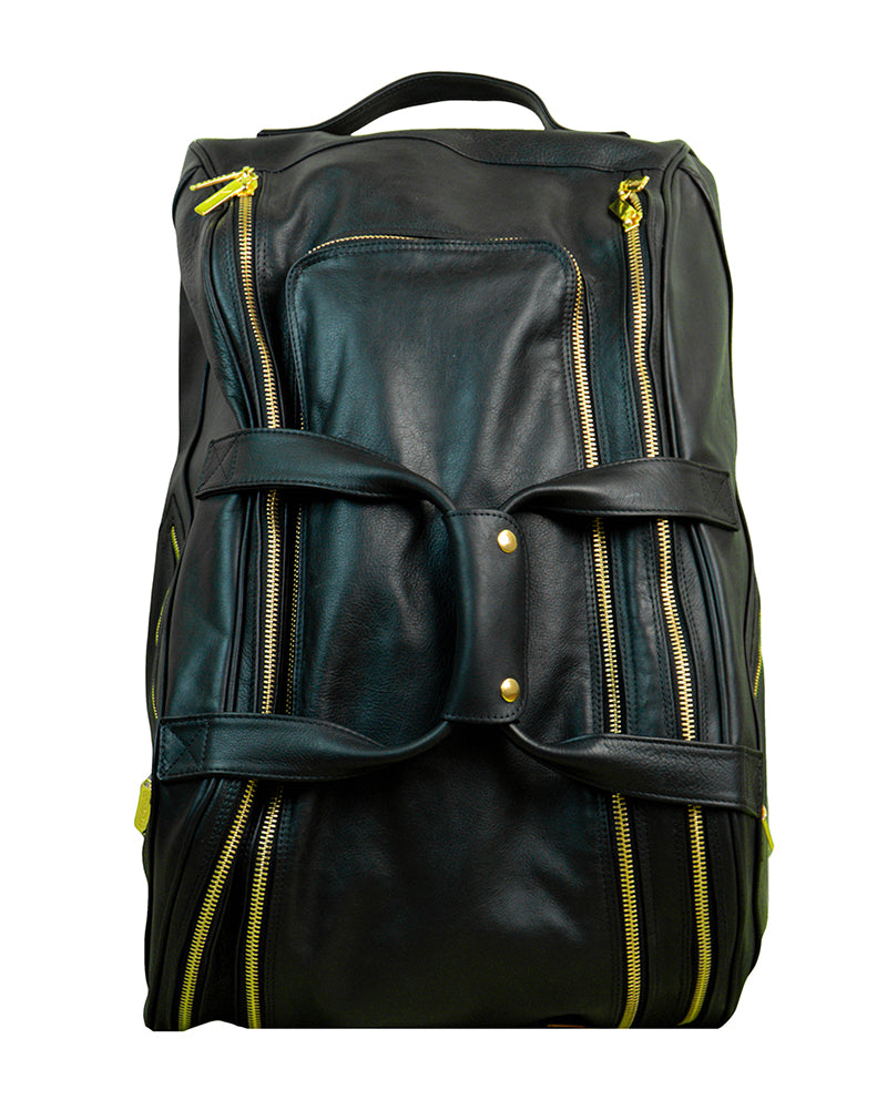 Leather Thermobag Black/Gold - View 2