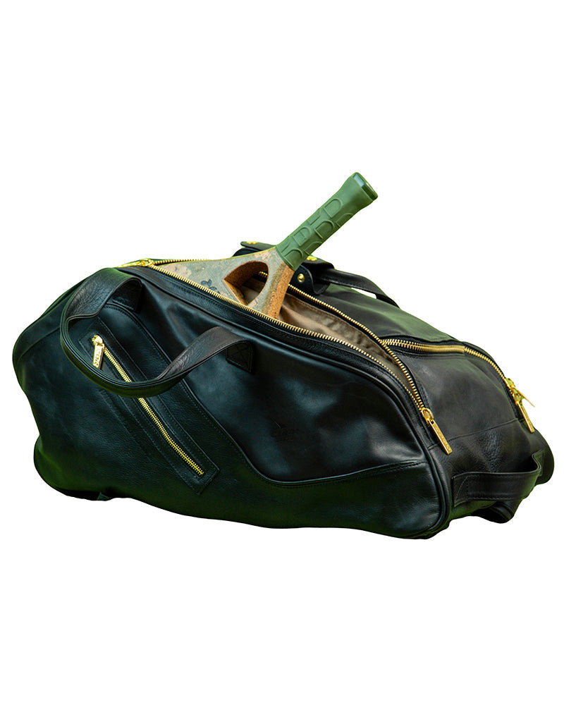 Leather Thermobag Black/Gold - View 5