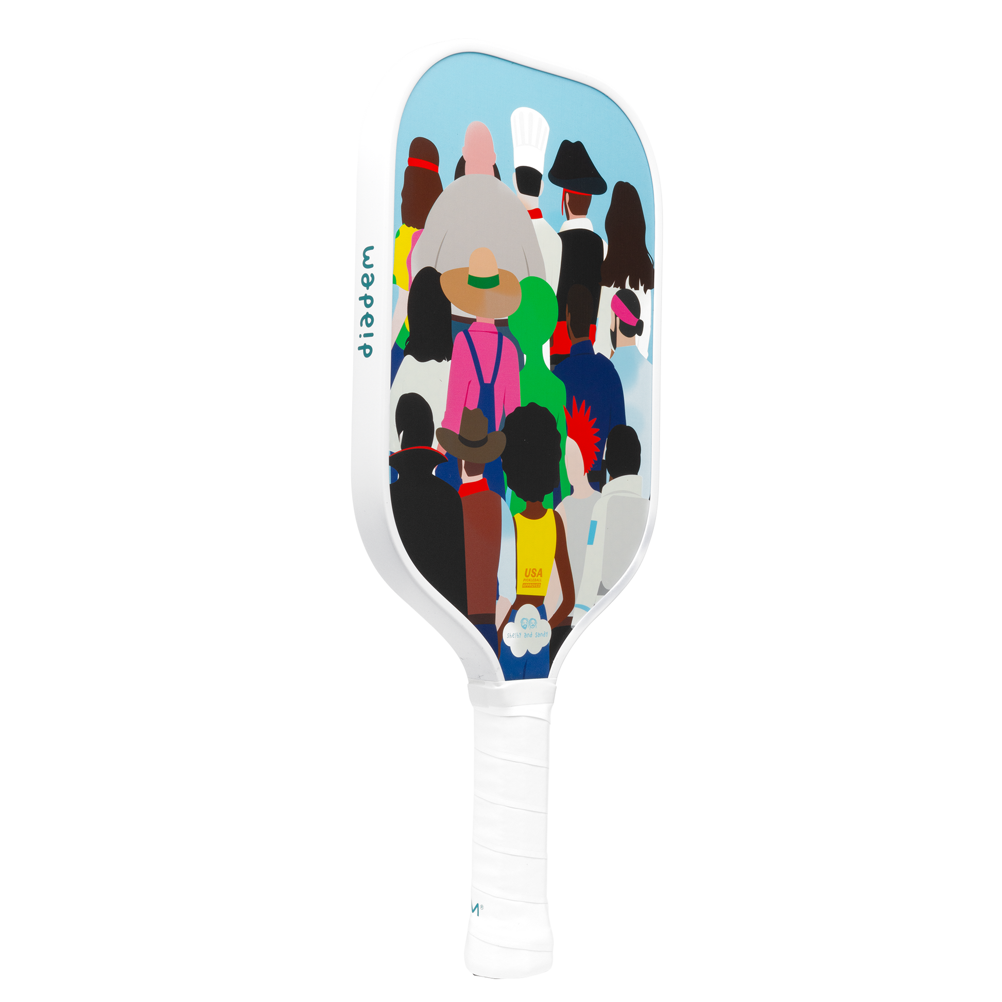 People of Pickleball by shelby and sandy - Back View