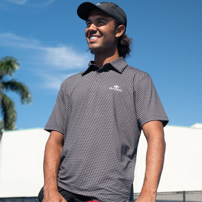 Men's Scales Competition 18K Pattern Polo - View 2