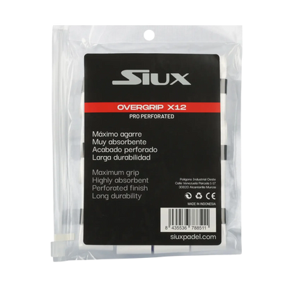 Siux Pro Perforated x12 Padel Overgrip