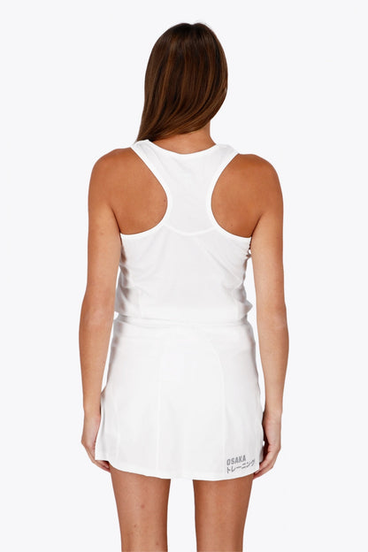 Osaka Women Singlet | White - View 3