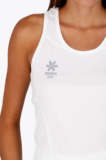 Osaka Women Singlet | White - View 5