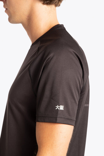 Osaka Men Training Tee | Black - View 7