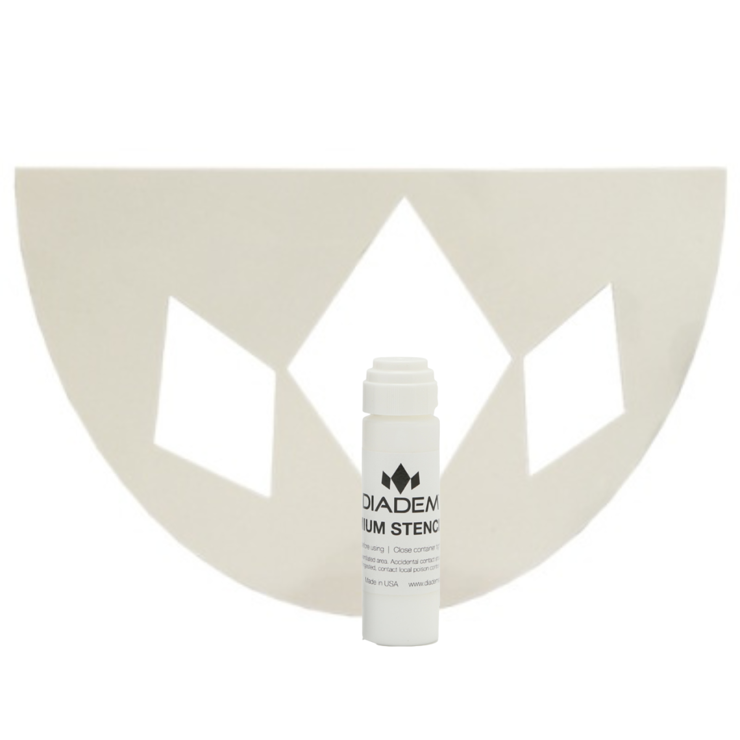 Diadem Stencil and Ink Bundle - View 2