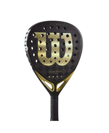 Wilson Defy Pro V1 Javi Garrido Padel Racket 2025 - View 2