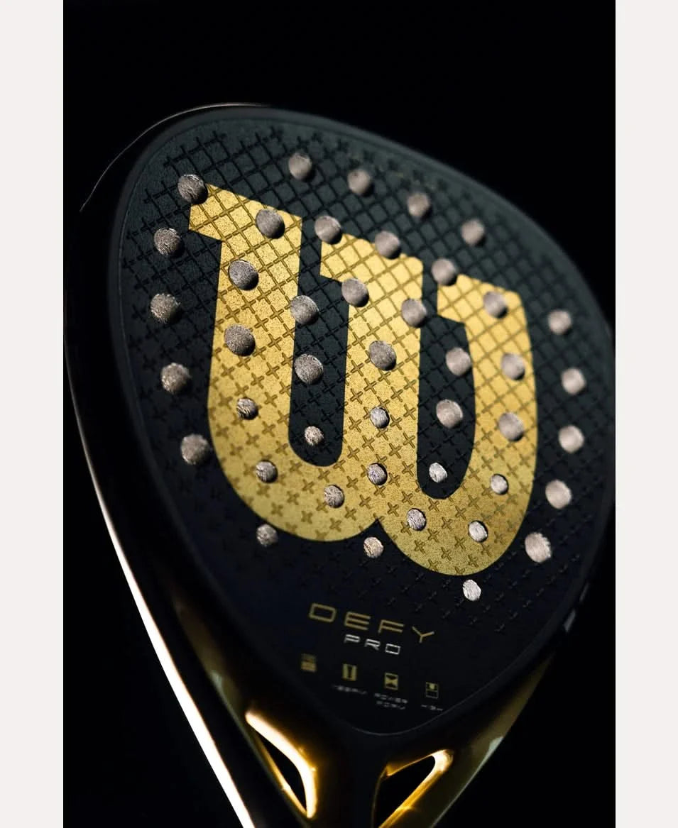 Wilson Defy Pro V1 Javi Garrido Padel Racket 2025 - View 4
