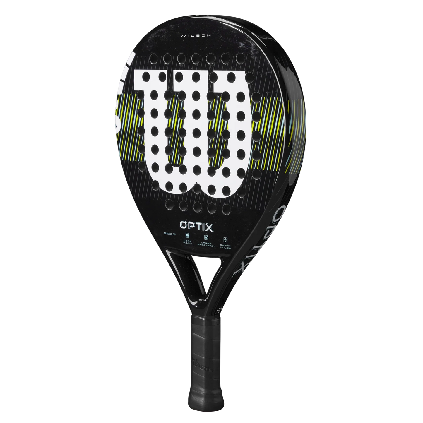 Wilson Optix V1 Black Padel Racket - View 3