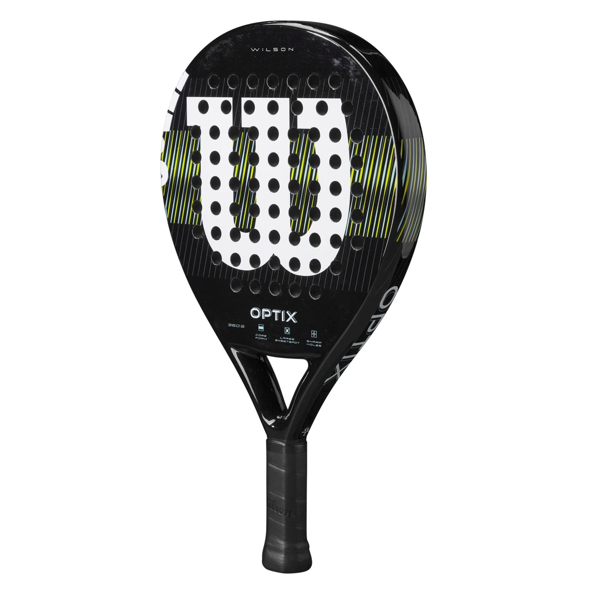 Wilson Optix V1 Black Padel Racket - View 3