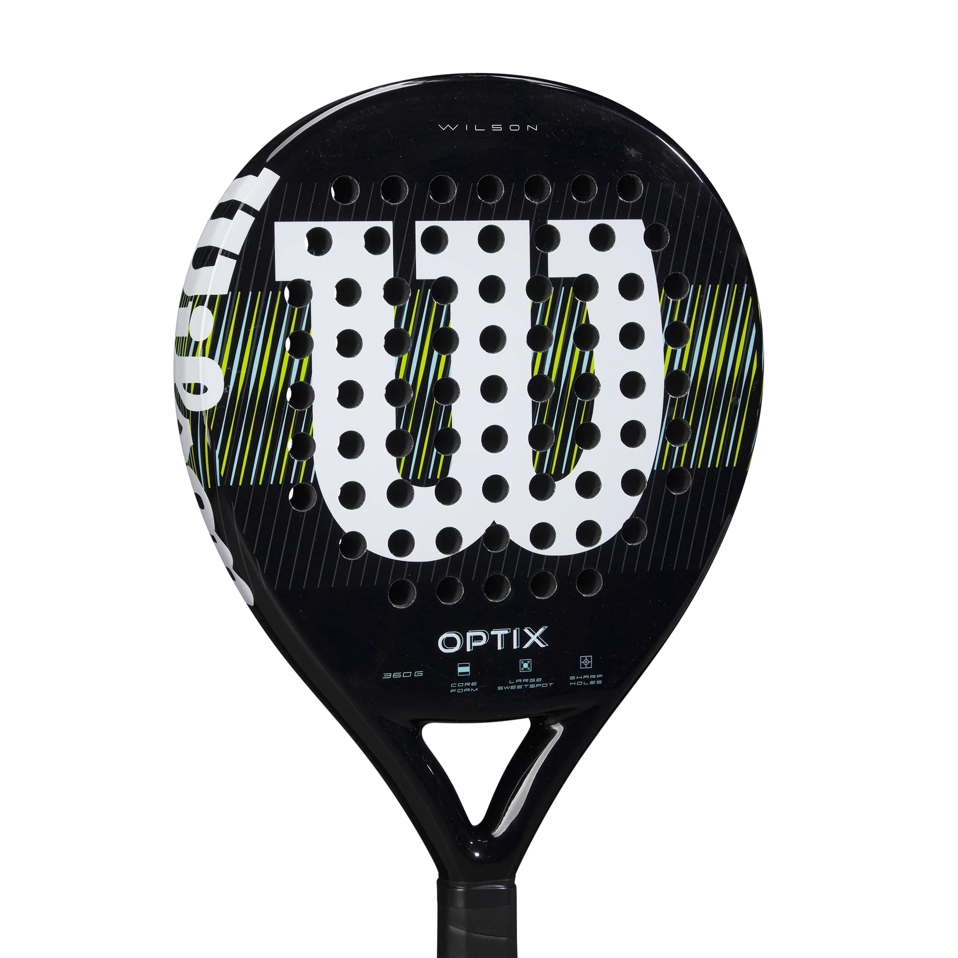 Wilson Optix V1 Black Padel Racket - View 4