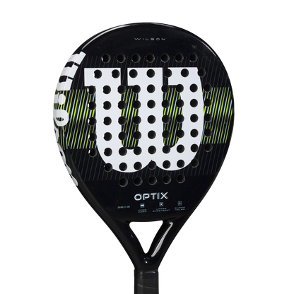 Wilson Optix V1 Black Padel Racket - View 4