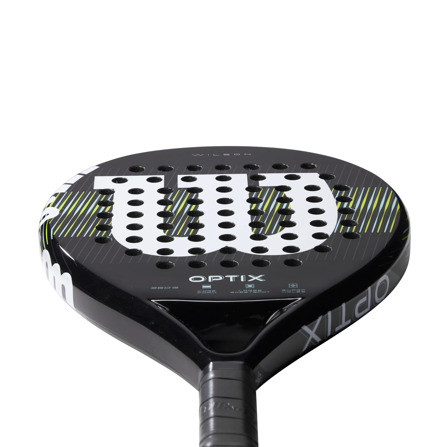 Wilson Optix V1 Black Padel Racket - View 5