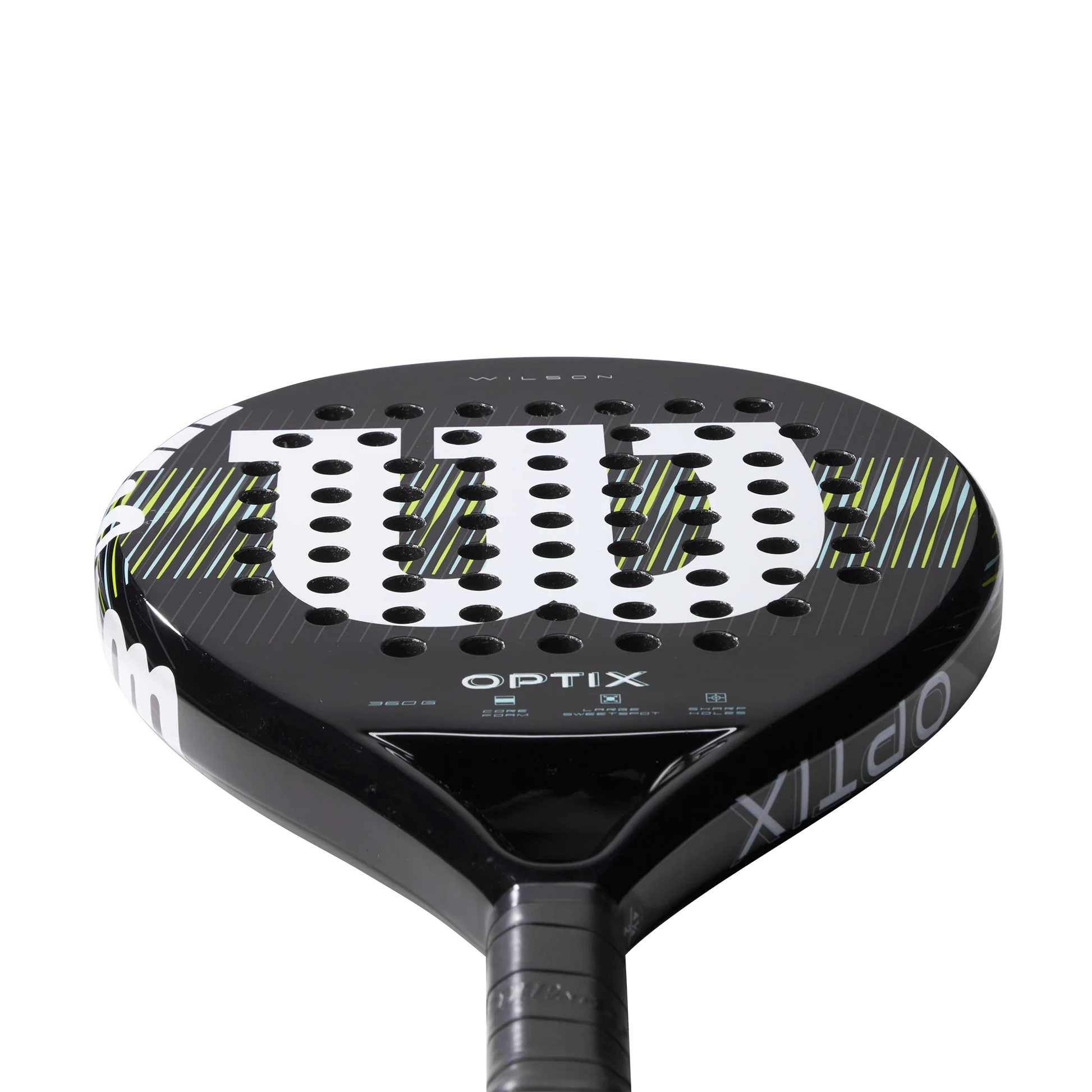 Wilson Optix V1 Black Padel Racket - View 5