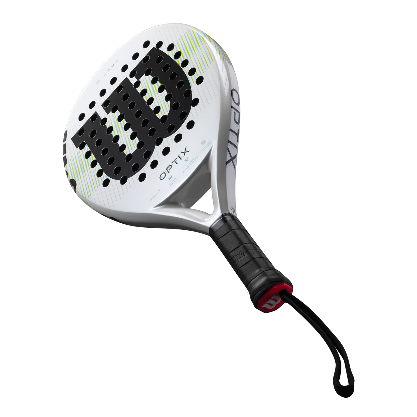Wilson Optix V1 White Padel Racket - View 6