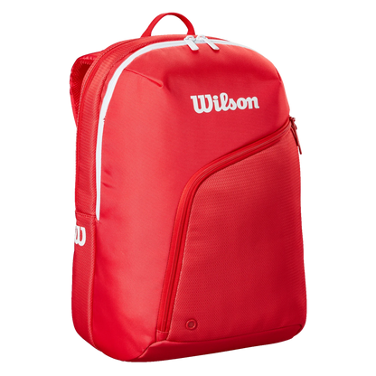 Wilson Tour Red Padel Backpack - Back View
