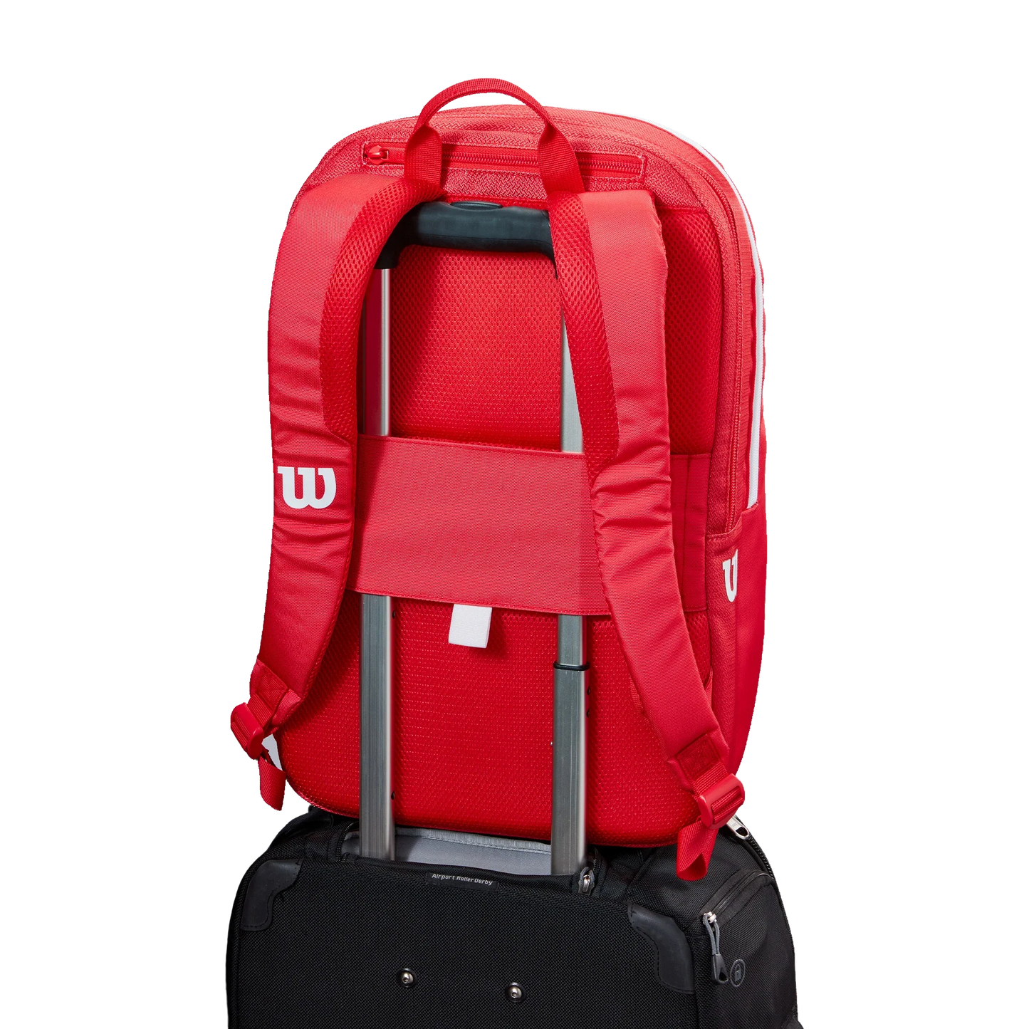 Wilson Tour Red Padel Backpack - Back View