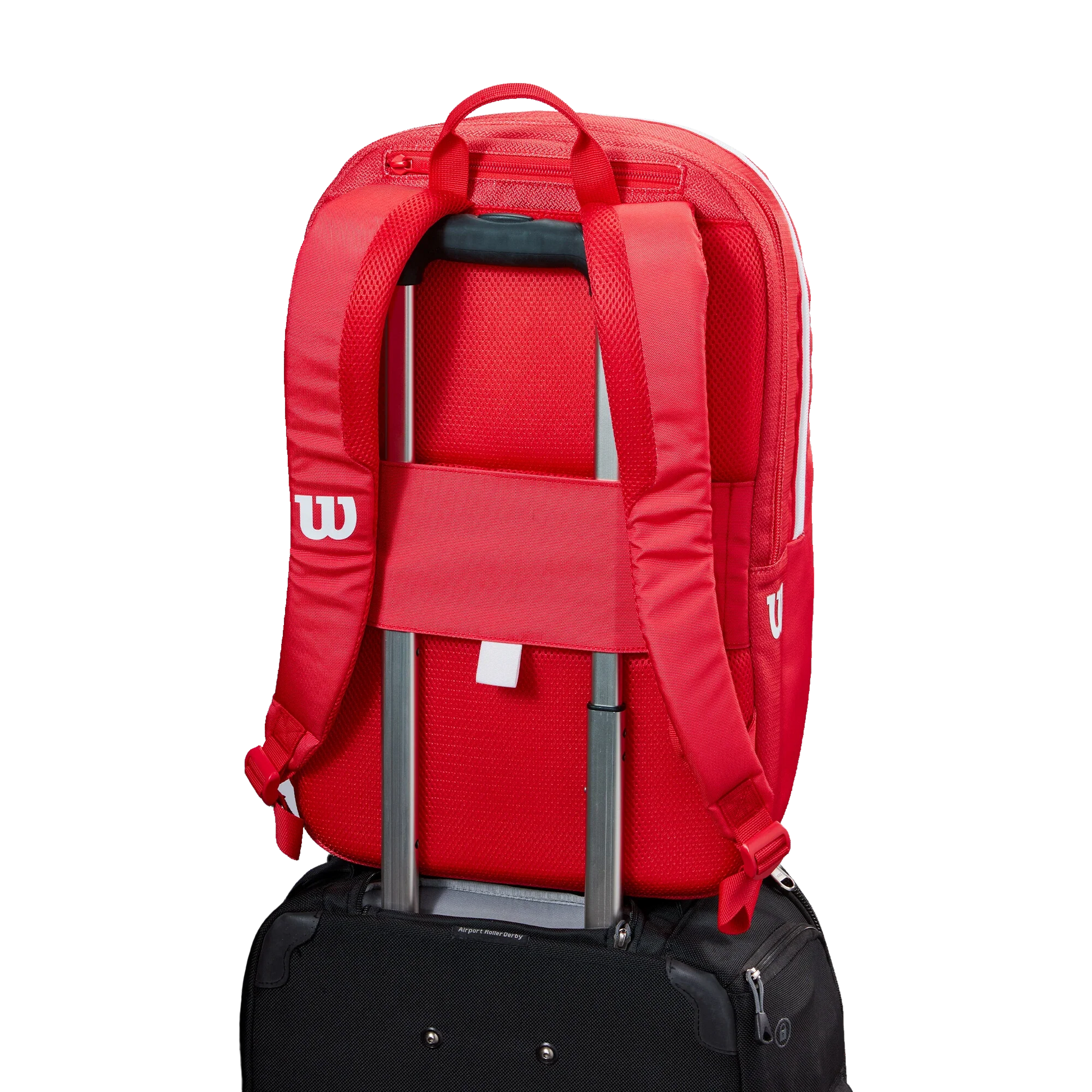 Wilson Tour Red Padel Backpack - Back View