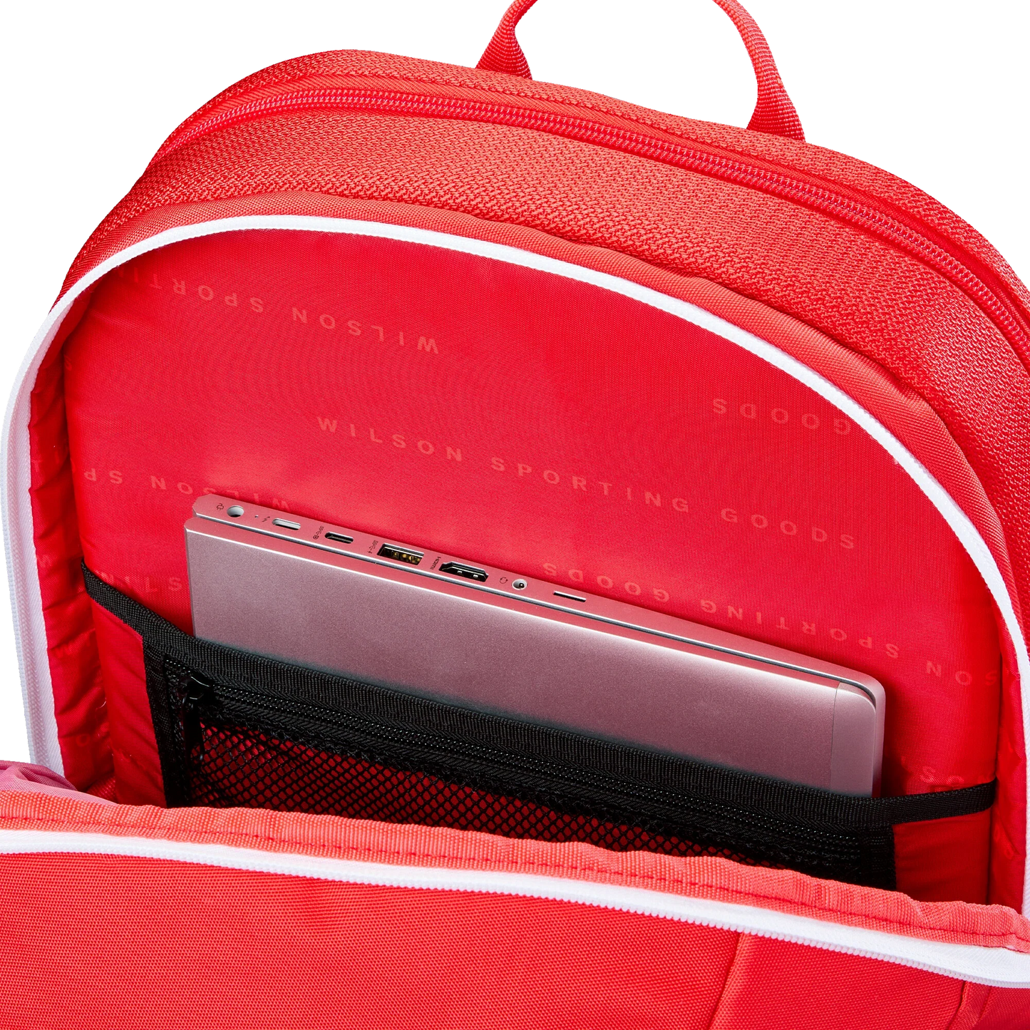 Wilson Tour Red Padel Backpack - Back View