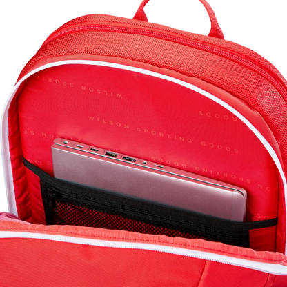Wilson Tour Red Padel Backpack - Back View