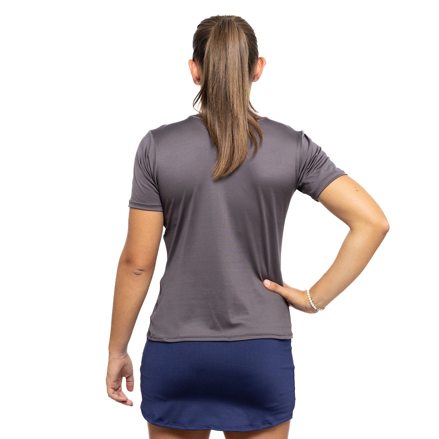 Team Women's Essential Crewneck - Back View