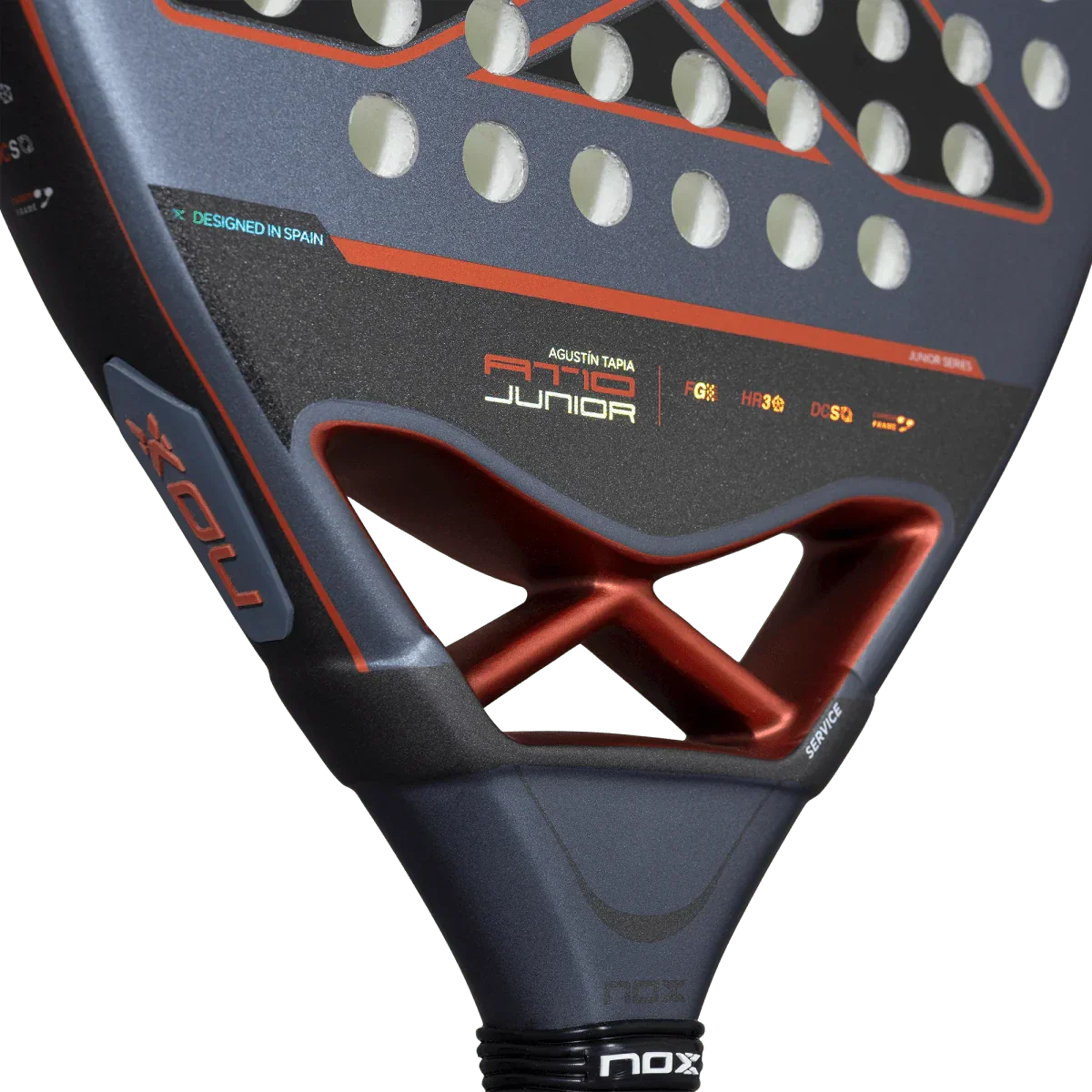 Nox AT10 Genius JR By Agustin Tapia 2025 Padel Racket - View 4