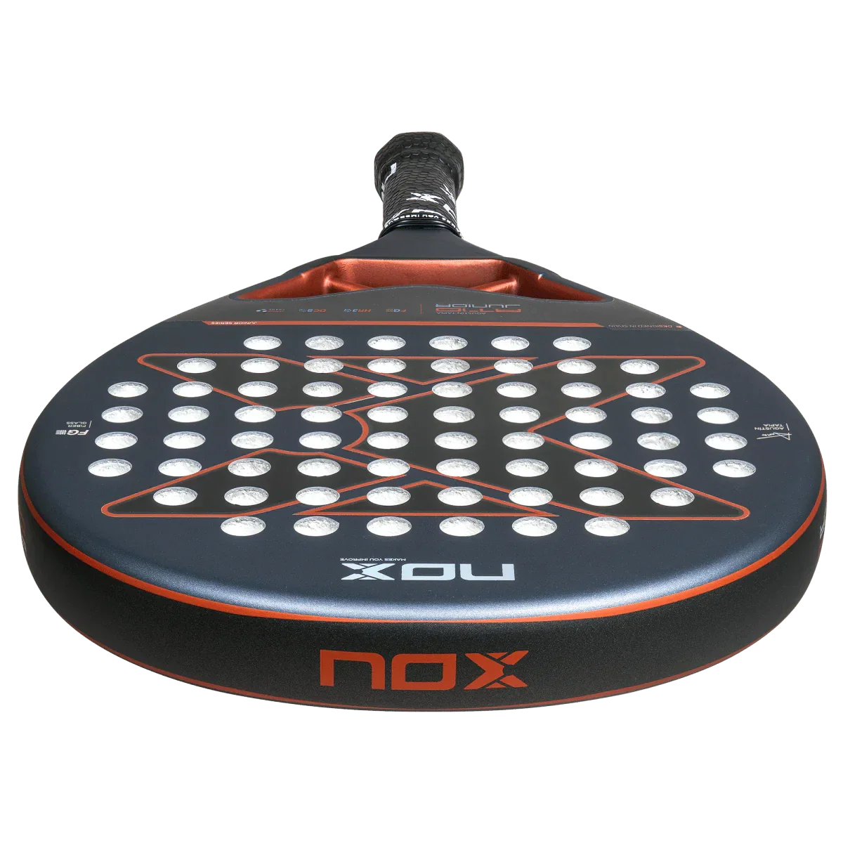Nox AT10 Genius JR By Agustin Tapia 2025 Padel Racket - View 6