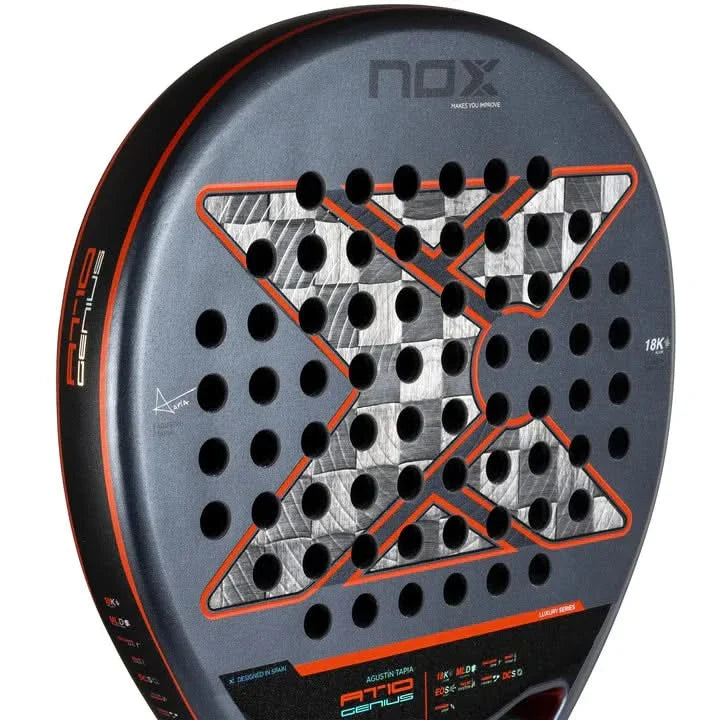 Nox AT10 Genius 18K by Agustin Tapia 2025  Padel Racket - View 6