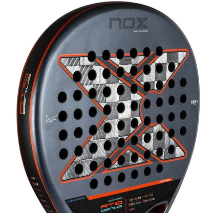 Nox AT10 Genius 18K by Agustin Tapia 2025  Padel Racket - View 6