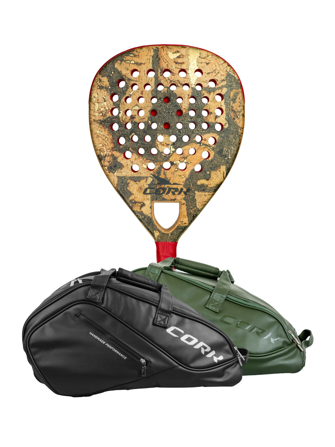 Cork Padel Racket Extreme Red + FREE Thermobag - View 7