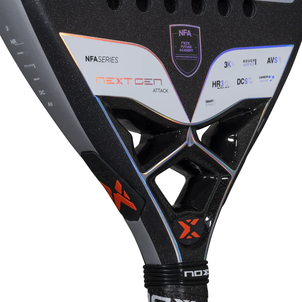 Nox Nextgen Pro Attack 3K NFA Series 2025 Padel Racket - View 4