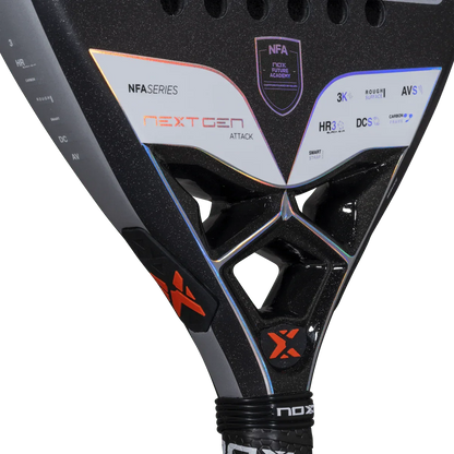 Nox Nextgen Pro Attack 3K NFA Series 2025 Padel Racket - View 4