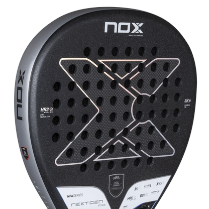 Nox Nextgen Pro Attack 3K NFA Series 2025 Padel Racket - View 3