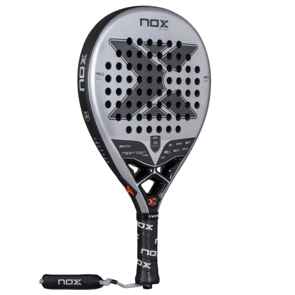 Nox Nextgen Pro Hybrid 3K NFA Series 2025 Padel Racket - View 2