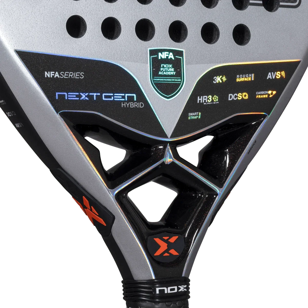 Nox Nextgen Pro Hybrid 3K NFA Series 2025 Padel Racket - View 5