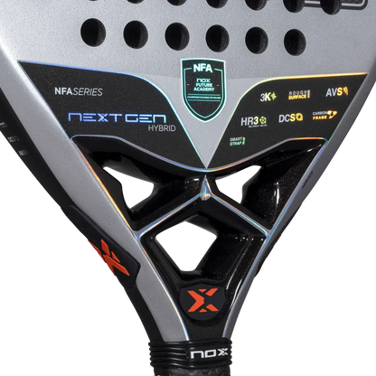 Nox Nextgen Pro Hybrid 3K NFA Series 2025 Padel Racket - View 5