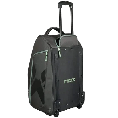 Nox AT10 Competition Trolley Backpack Black/Green Padel Bag