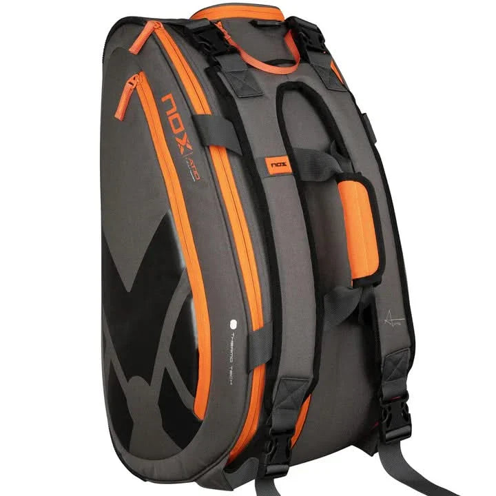 Nox AT10 Team Grey/Orange Padel Bag - View 3