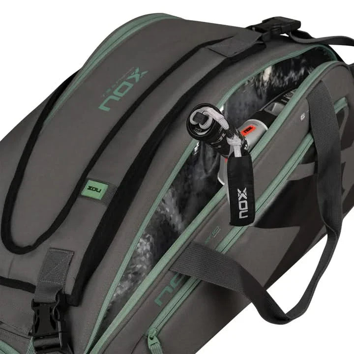 Nox AT10 Team Grey-Green Padel Bag - View 4